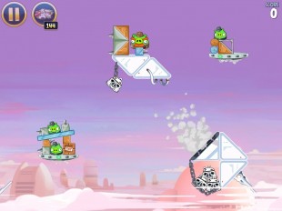Angry Birds Star Wars Boba Fett Missions Jetpack 4 Walkthrough