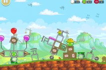 Angry Birds Red’s Mighty Feathers Level F-11 Walkthrough