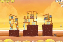 Angry Birds Rio Golden Beachball Walkthrough Level #19