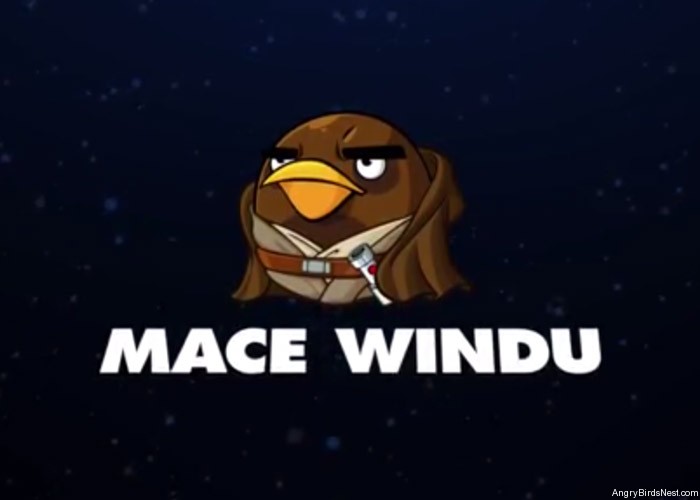 Angry Birds Star Wars 2 Characters Set 3 Mace Windu