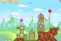 Angry Birds Red’s Mighty Feathers Level 24-9 Walkthrough