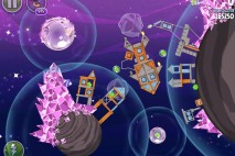 Angry Birds Space Cosmic Crystals Level 7-28 Walkthrough