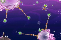 Angry Birds Space Cosmic Crystals Bonus Level S-19 Walkthrough