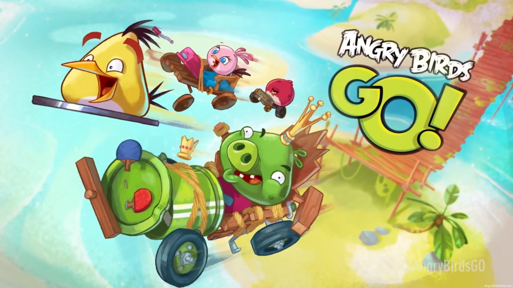 Angry Birds Go Cinematic Trailer Wallpaper