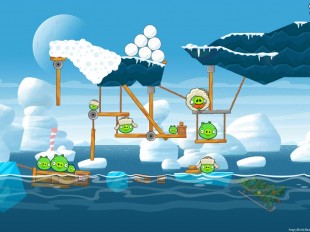 Angry Birds Seasons Arctic Eggspedition Level 1-23 Walkthrough