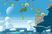 Angry Birds Seasons Arctic Eggspedition Level 1-3 Walkthrough