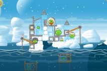 Angry Birds Seasons Arctic Eggspedition Level 1-7 Walkthrough