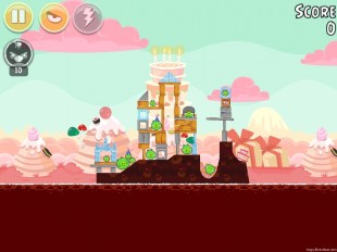 Angry Birds Birdday Party Cake 4 Level 7 Walkthrough