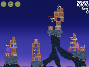 Angry Birds Rio Rocket Rumble Star Bonus Walkthrough Level 1