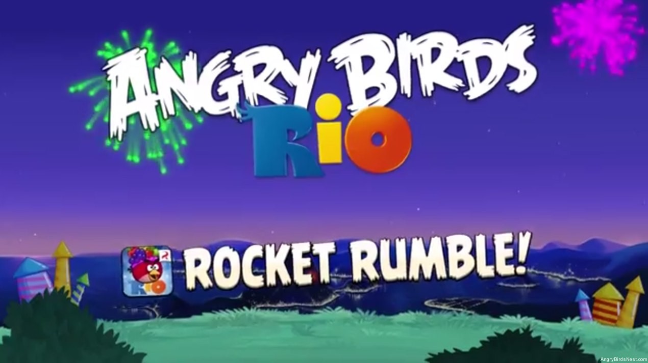 Angry Birds Rio Rocket Rumble Update Video Teaser