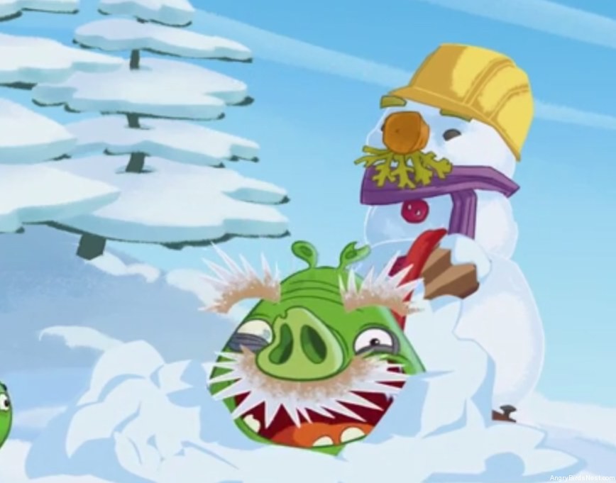Bad Piggies Holiday Special Song Ode to Snow Featured Image
