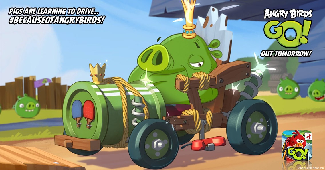 Angry Birds GO King Pig Tuning Lesson Featured Image