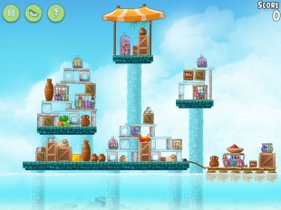 Angry Birds Rio High Dive Walkthrough Level #11