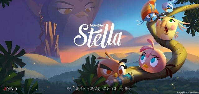 Angry Birds Stella Poster