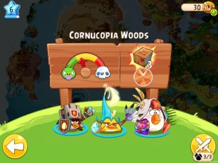 Angry Birds Epic Cornucopia Woods Walkthrough