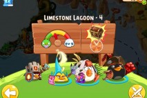 Angry Birds Epic Limestone Lagoon Level 4 Walkthrough