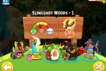 Angry Birds Epic Slingshot Woods Level 1 Walkthrough