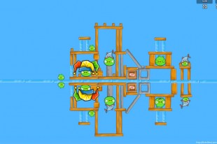 Angry Birds Friends Tournament Level 1 Week 98 Power Up & 3 Star Walkthroughs | March 31st 2014