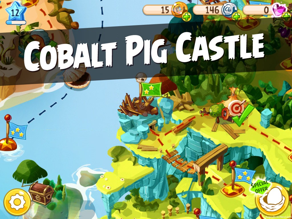 Angry Birds Epic Cobalt Pig Castle Featured Image