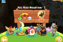 Angry Birds Epic Hog Head Mountain Level 3 Walkthrough