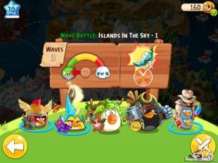Angry Birds Epic Islands in the Sky Level 1 Walkthrough