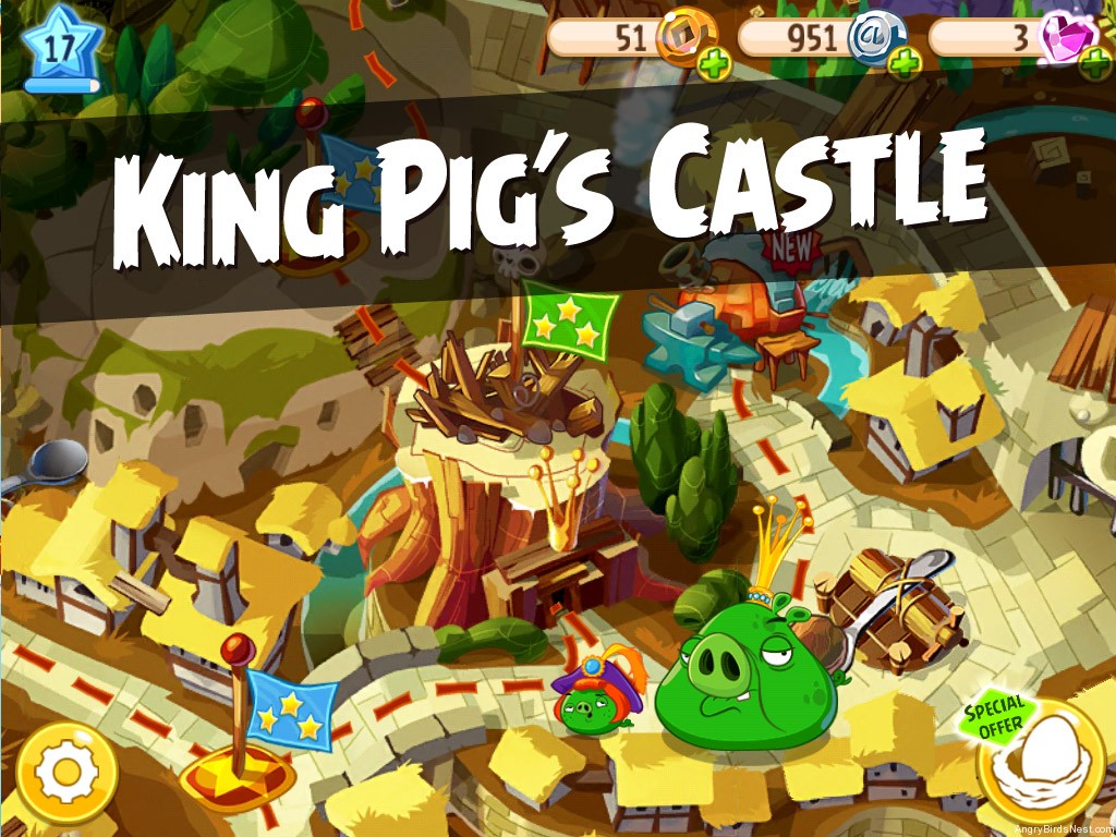 Angry Birds Epic King Pigs Castle Featured Image