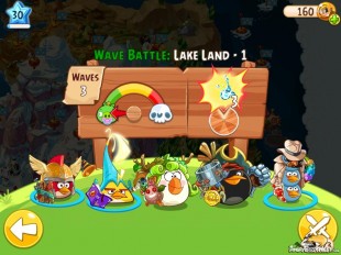 Angry Birds Epic Lake Land Level 1 Walkthrough