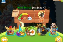 Angry Birds Epic Lake Land Level 3 Walkthrough