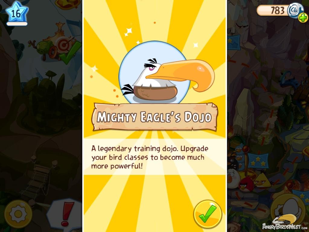 Angry Birds Epic Mighty Eagles Dojo Image
