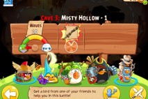 Angry Birds Epic Misty Hollow Level 1 Walkthrough | Chronicle Cave 3 | Hazy Hollow