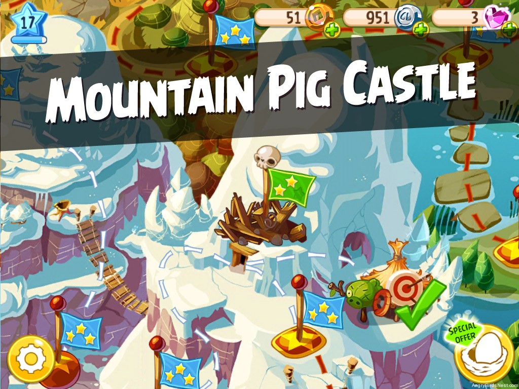 Angry Birds Epic Mountain Pig Castle Featured Image