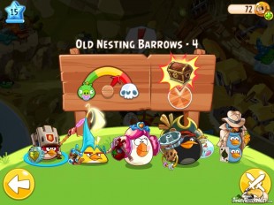 Angry Birds Epic Old Nesting Barrows Level 4 Walkthrough