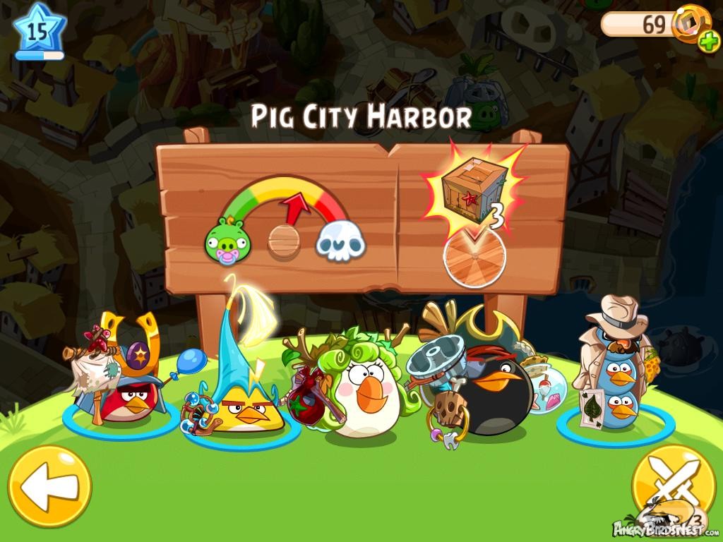 Angry Birds Epic Pig City Harbor Walkthrough | AngryBirdsNest