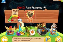 Angry Birds Epic Soothing Springs Rain Plateaus Level 4 Walkthrough | Chronicle Cave 2