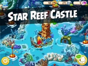 Angry Birds Epic Star Reef Castle Walkthrough