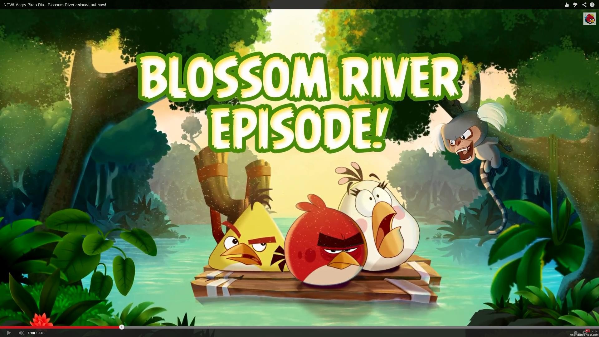 Angry Birds Rio Blossom River Featured Image