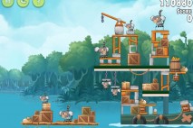 Angry Birds Rio Blossom River Walkthrough Level #11
