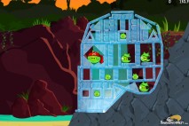 Angry Birds Friends Tournament Level 3 Week 105 Power Up & 3 Star Walkthroughs | May 19th 2014
