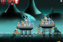 Angry Birds Star Wars 2 Rise of the Clones Level P4-16 Walkthrough