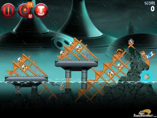 Angry Birds Star Wars 2 Rise of the Clones Level P4-6 Walkthrough