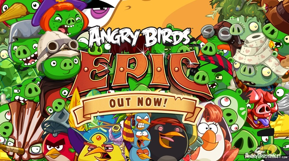 Finally I finished angry birds Epic