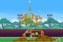Angry Birds Friends Tournament Level 2 Week 107 Power Up & 3 Star Walkthroughs | June 2nd 2014