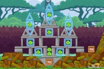 Angry Birds Friends Tournament Level 3 Week 107 Power Up & 3 Star Walkthroughs | June 2nd 2014