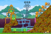 Angry Birds Friends Tournament Level 4 Week 107 Power Up & 3 Star Walkthroughs | June 2nd 2014