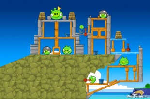 Angry Birds Friends Tournament Level 4 Week 110 Power Up & 3 Star Walkthroughs | June 23rd 2014