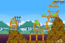 Angry Birds Friends Tournament Level 4 Week 111 Power Up & 3 Star Walkthroughs | June 30th 2014