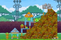 Angry Birds Friends Tournament Level 5 Week 111 Power Up & 3 Star Walkthroughs | June 30th 2014