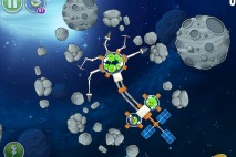 Angry Birds Space Beak Impact Level 8-2 Walkthrough