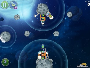 Angry Birds Space Beak Impact Level 8-30 Walkthrough
