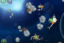 Angry Birds Space Beak Impact Level 8-9 Walkthrough